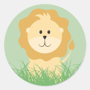 Safari Animals Sticker - Zebra