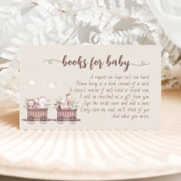 Safari Animals Train Baby Shower Book Enclosure Ca