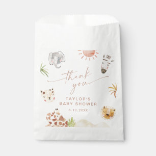 SAFARI Baby Shower Favour Bags