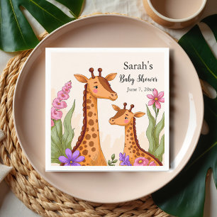 Safari Baby Shower Napkin