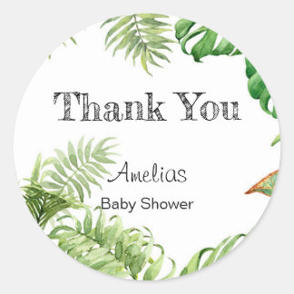 Safari Baby Shower Sticker
