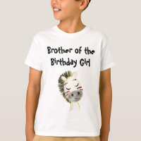 Safari Birthday Brother T-Shirt