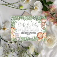 Safari Books for Baby Card