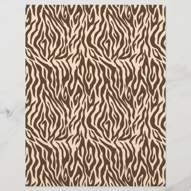Safari Boy Dual-Sided Scrapbook Paper C (Front)