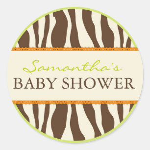 Safari Boy Green Sticker ZEB