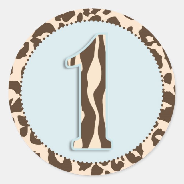 Safari Boy Sticker 2 (Front)