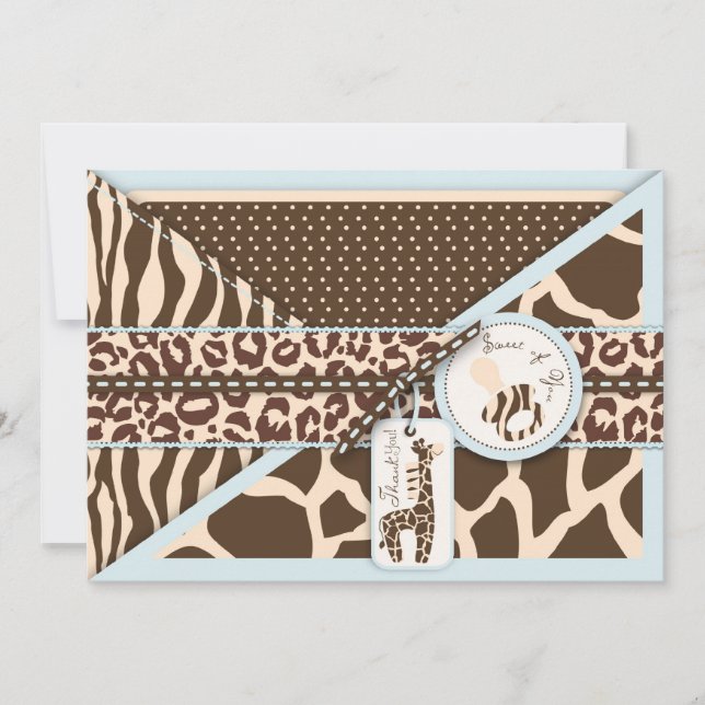 Safari Boy TY Card 2 (Front)
