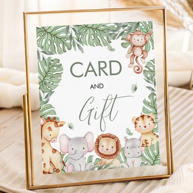Safari Cards and Gifts Sign (Creator Uploaded)