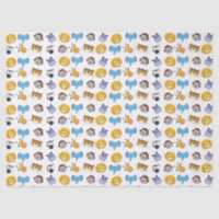 Safari Celebration: Cute Animal Illustration Wrapp