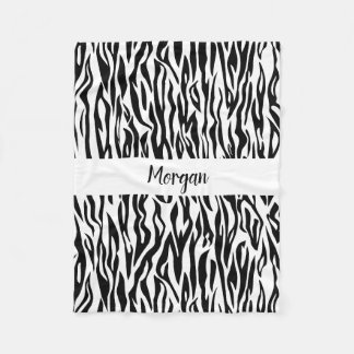 Safari Chic Zebra Blanket For Adventurous Spirits