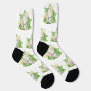 Safari Elephant Socks