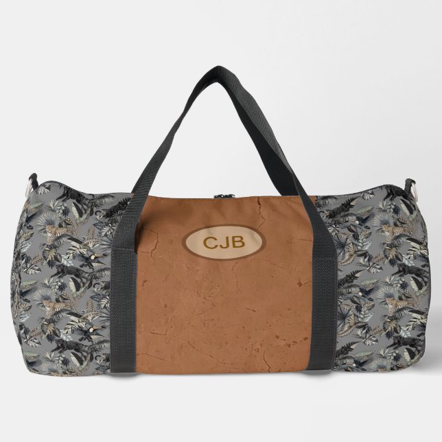 Safari Expedition Personalised Duffel Bag (Front)