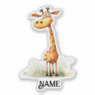 Safari Giraffe Personalised 