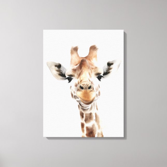 Safari Giraffe Wall Art (Front)