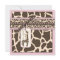 Safari Girl Invitation Square B