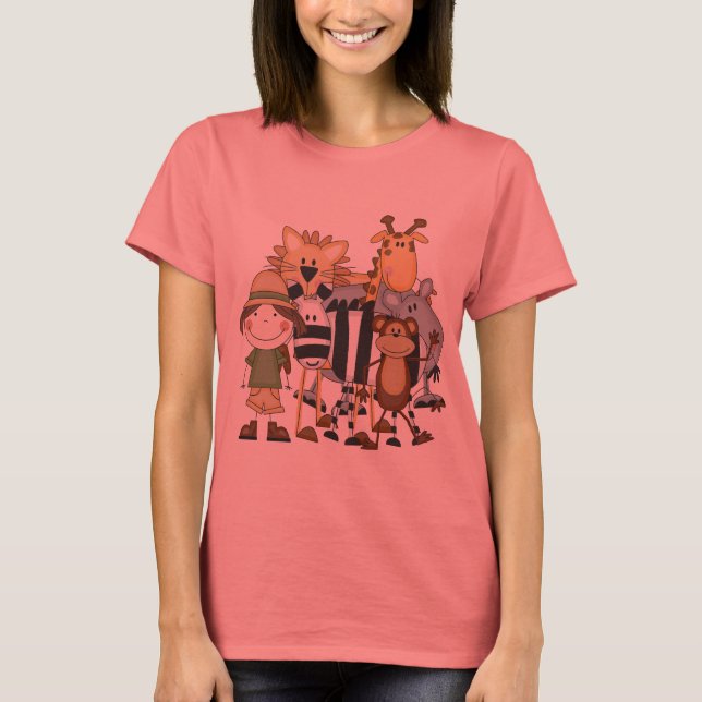 Safari Girl T-shirts and Gifts (Front)