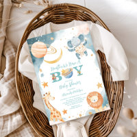 Safari Houston We Have A Boy Outer Space 