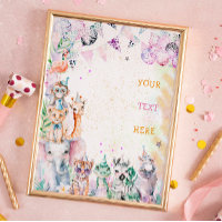 Safari Jungle Animals Wild Girl Birthday Party