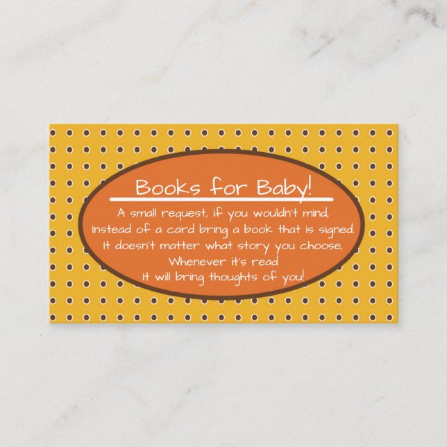 Safari Jungle Books for Baby Invite Card Addition (Front)