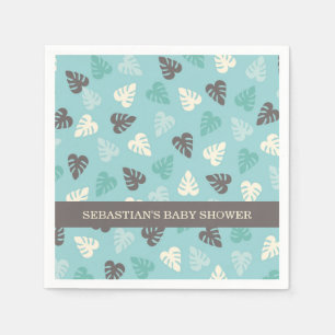 Safari Jungle Leaf Napkins