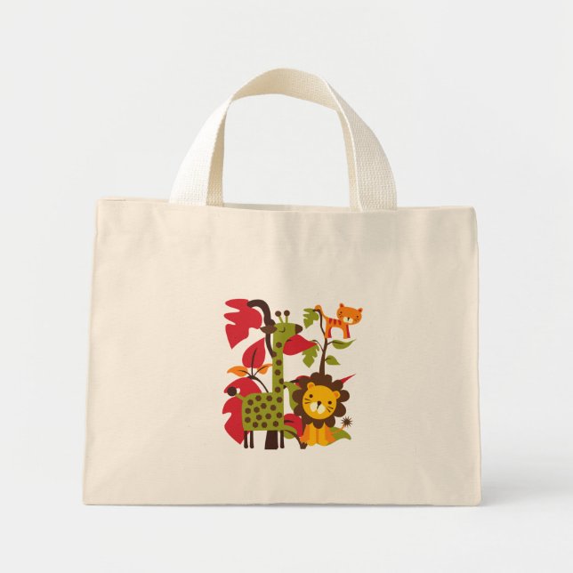 Safari Life Mini Tote Bag (Front)