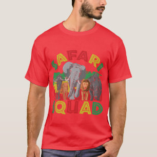Safari Lifestyle Lion Gang Animal Wild Animal Life T-Shirt