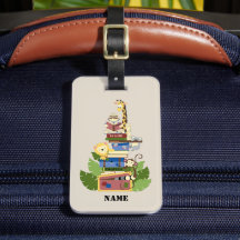 Safari Luggage Tag