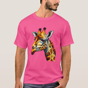 Safari Night, Zoo Animal, Giraffe Animal Lovers De T-Shirt