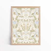 Safari Nursery Gender Neutral Poster Wall Art