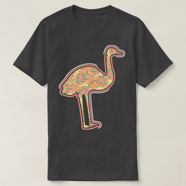 Safari Ostrich T-Shirt (Design Front)