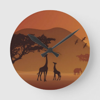 Safari park round clock