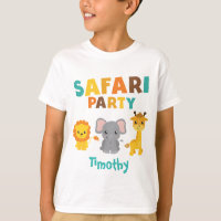 Safari Party Birthday Boy Trendy