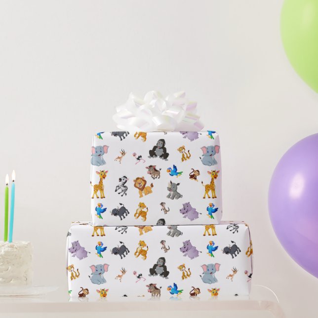Safari Party Wrapping Paper (Party Gifts)