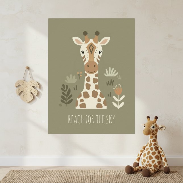 Safari Portraits Giraffe ID1264 Poster (Creator Uploaded)