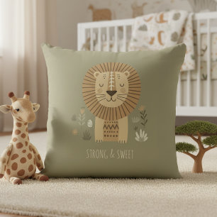 Safari Portraits Lion ID1264 Cushion