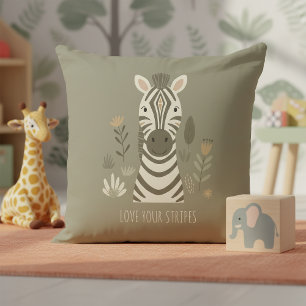 Safari Portraits Zebra ID1264 Cushion