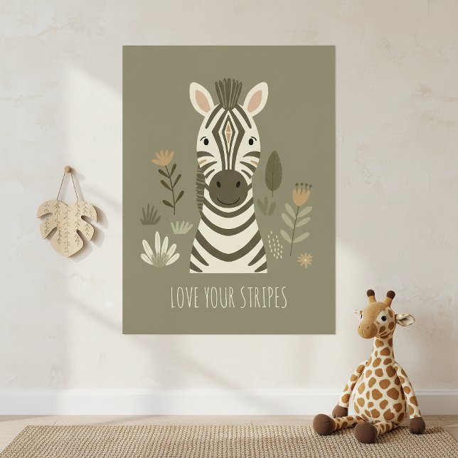 Safari Portraits Zebra ID1264 Poster (Creator Uploaded)