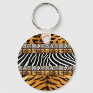 Safari Prints Key Ring