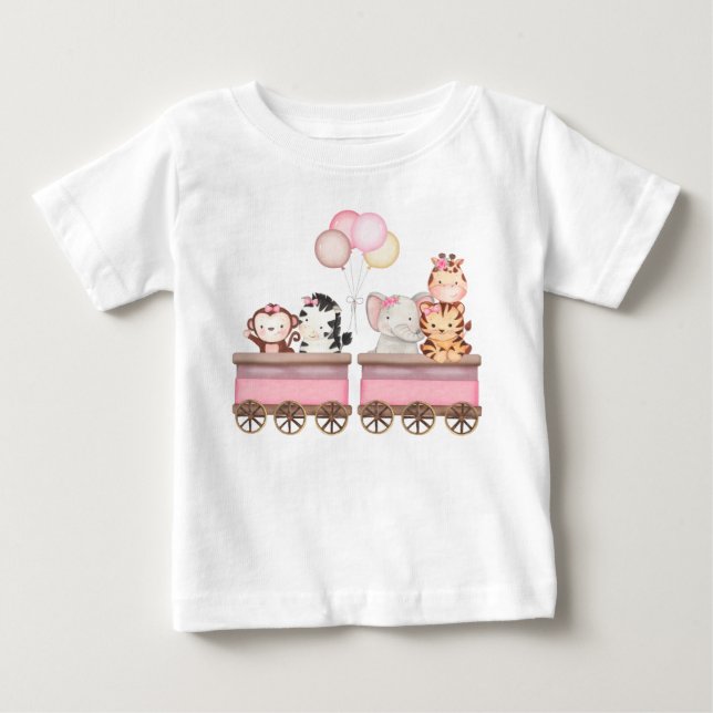 Safari Rosa Children's Shirt (Front)