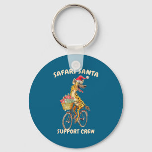 Safari Santa Hyena Bike Adventures Key Ring