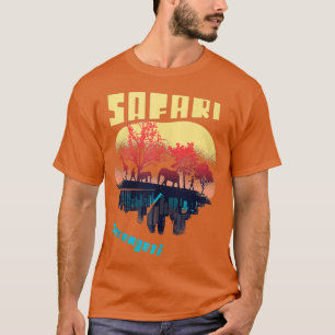 Safari Serengeti National Park Africa Tanzania Big T-Shirt