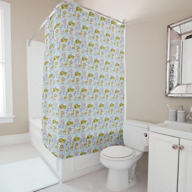 Safari Shower Curtain (In Situ)