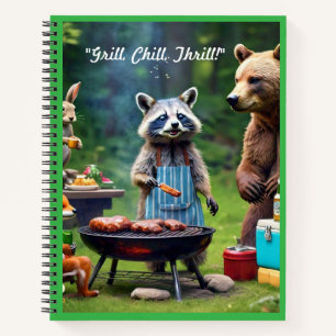 "Safari Sizzle Party" Notebook
