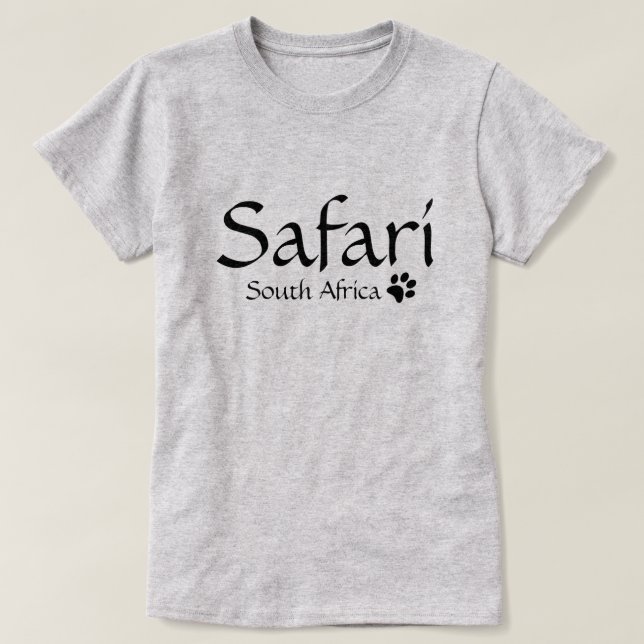 Safari South Africa T-Shirt (Design Front)