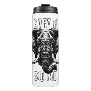 Safari Squad African Elephant Zoo Adventure Thermal Tumbler