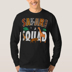 Safari Squad Animals Zoo Lovers African Animal 1 T-Shirt