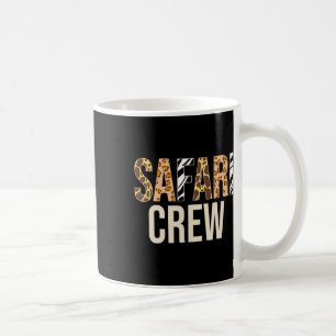 Safari Squad Animals Zoo Wildlife Zoo Halloween Co Coffee Mug
