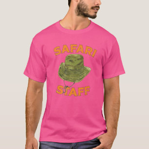 Safari Staff Zoo Keeper Themed Birthday Party Even T-Shirt