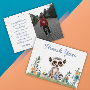 Safari Thank You Card