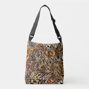 Safari theme all over print bag